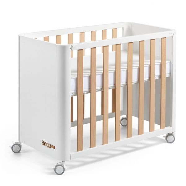 Berço Cotinfant Miniberço de Co-sleeping (90x50 cm) Doco Sleeping Style (sem Colchão) Branco/natural