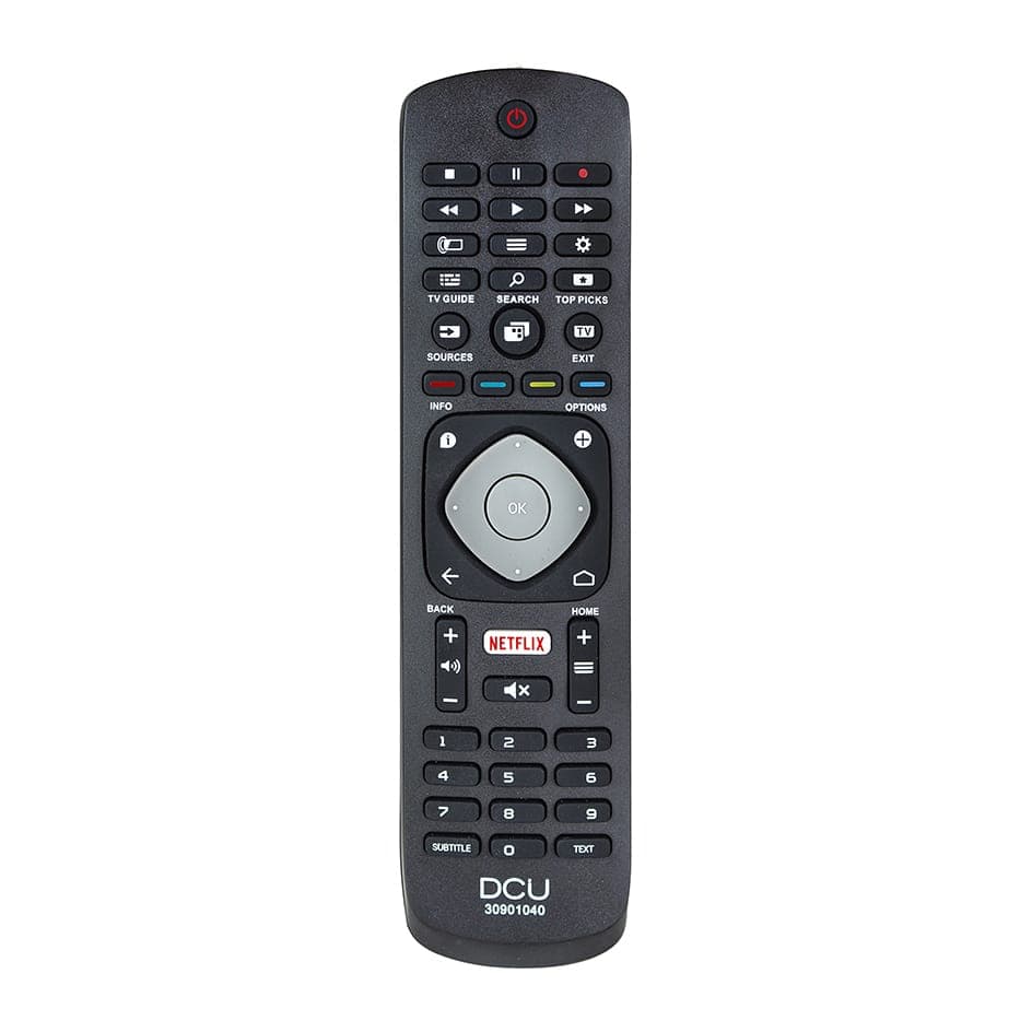 DCU Comando Universal Para Tvs Philips Black
