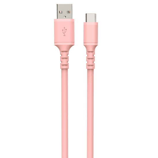 CABLE DCU USB C A USB A 1M 2.0 ROSA