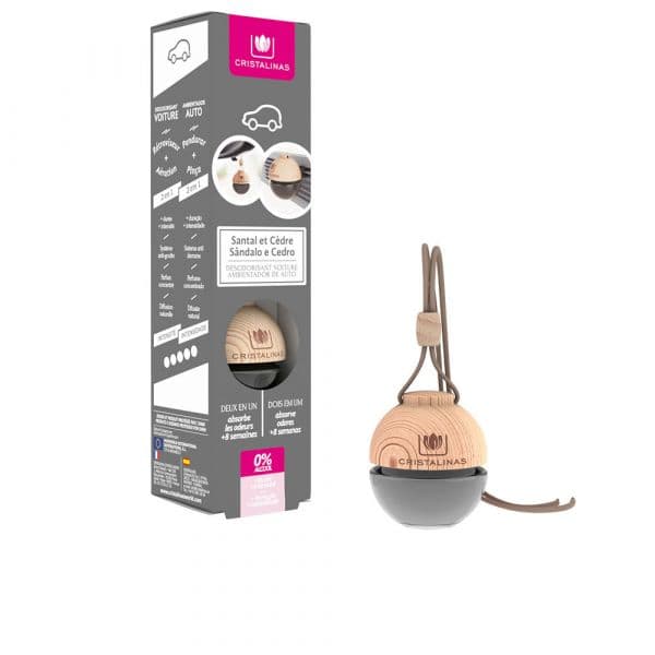 Cristalinas Ambientador Automóvel 0% Sândalo-Cedro 6g