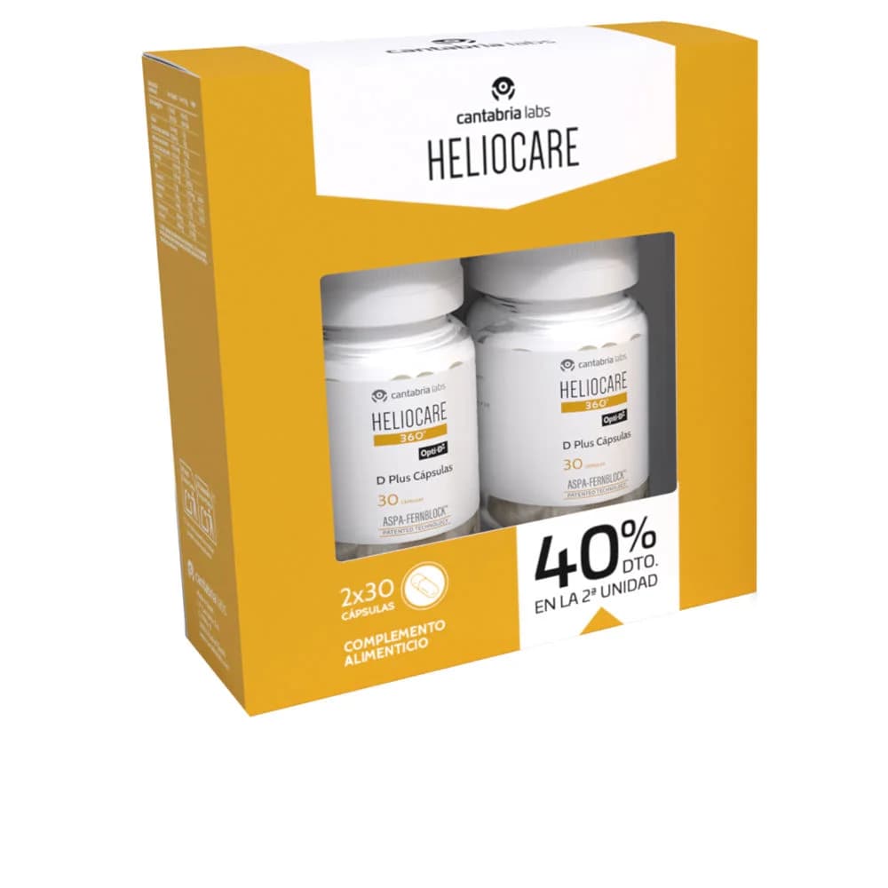 HELIOCARE 360° D PLUS cápsulas orais