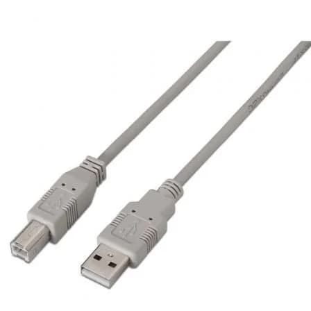 Aisens Cabo usb a Macho - usb B Macho Beige (1,8 Mts) - A101-0002