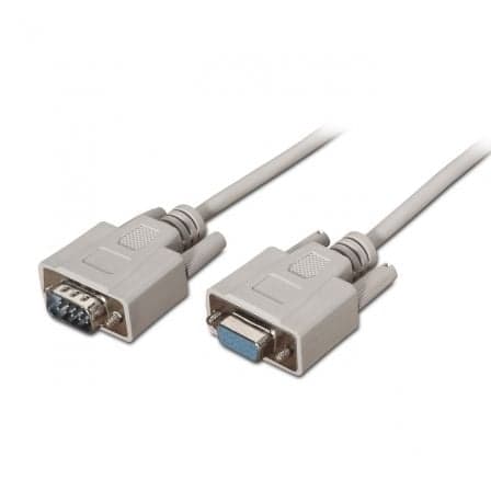 Aisens Cabo RS232 DB9 Macho - Fêmea Beige (1,8 Mts) - A112-0065