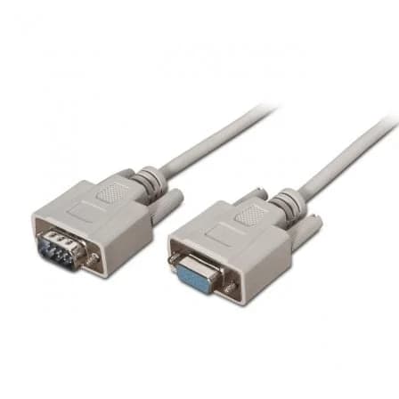 Aisens Cabo RS232 DB9 Macho - Fêmea Beige (1,8 Mts) - A112-0065