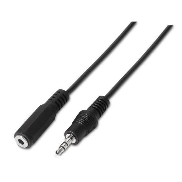 Aisens Cabo Jack 3,5mm Macho Jack 3,5mm Fêmea (3,5 Mts) - A128-0146