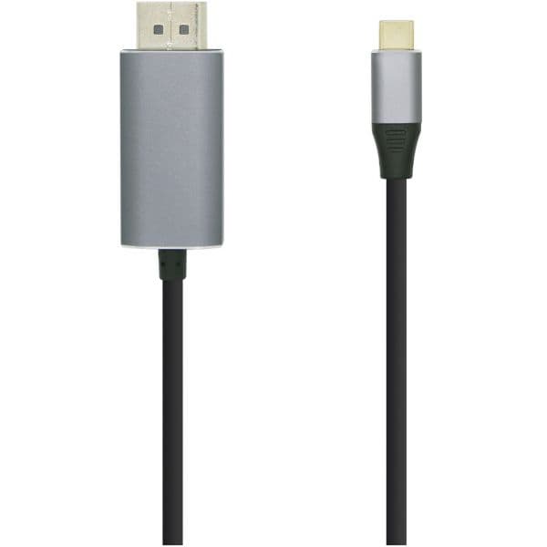 Aisens Cabo Conversor USB C Macho - Displayport Macho 0.8m - A109-0394