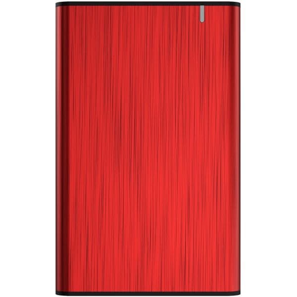 Aisens Caixa Externa p/ Discos SSD e HDD 2.5" USB 3.0 Red