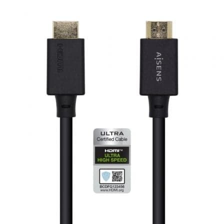 Aisens Cabo Hdmi Ethernet 8K 3m Black