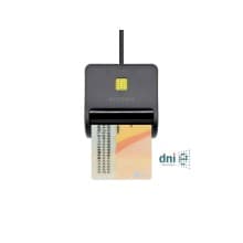 Aisens Leitor de Cartões Inteligente Dni 2.0 Black - ASCR-SN01-BK