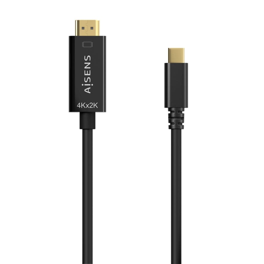 Aisens A109-0623 Cabo Conversor HDMI 2.0 4K para USB-C 80cm - A109-0623
