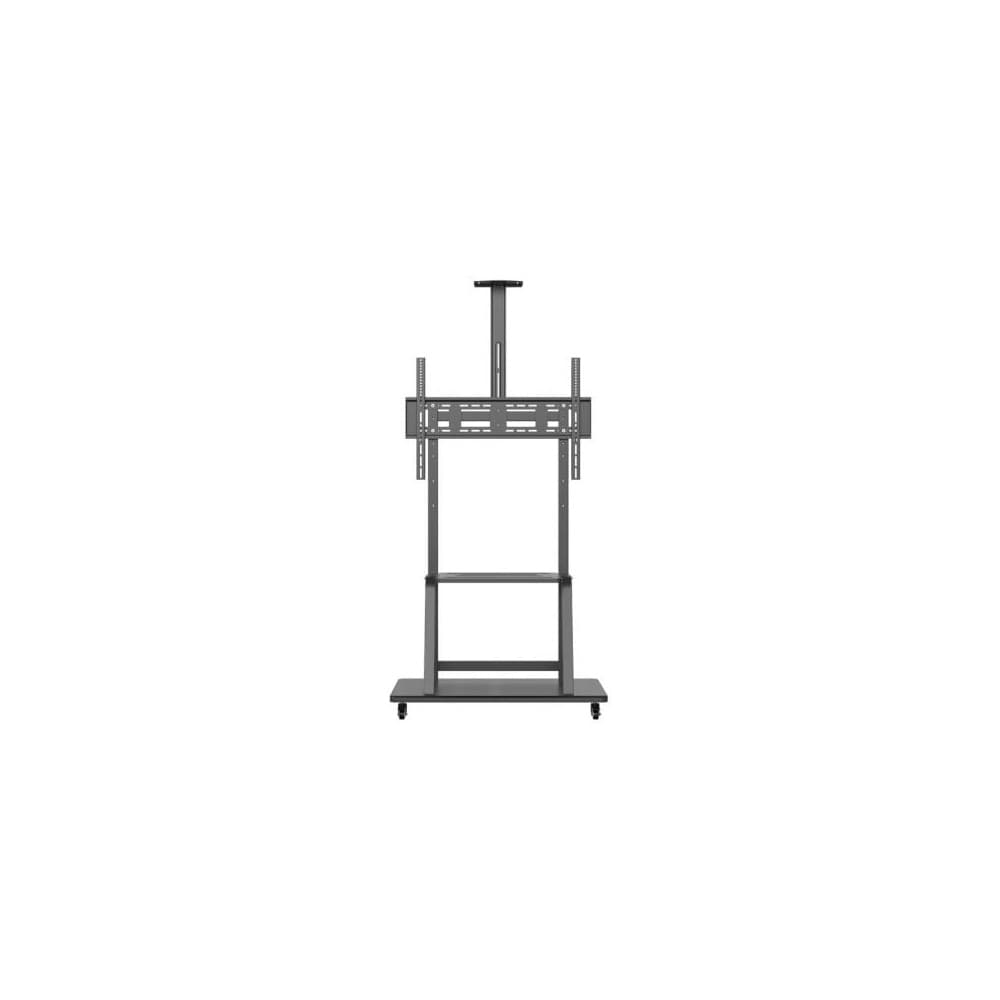 AISENS Suporte de Chão ECO c/ Rodas / Bandeja de DVD e Suporte Câmera p/ Monitor/TV de 37~100"