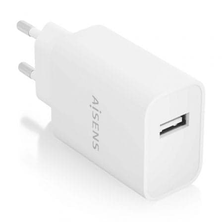 Aisens Carregador 10W Branco/Preto