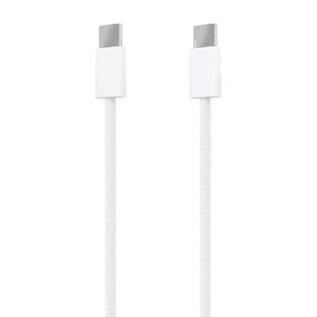 Aisens A107-0855 Cabo USB 2.0 Tipo-C Macho a USB-C Macho 3A 60W 480Mbps 1m Branco
