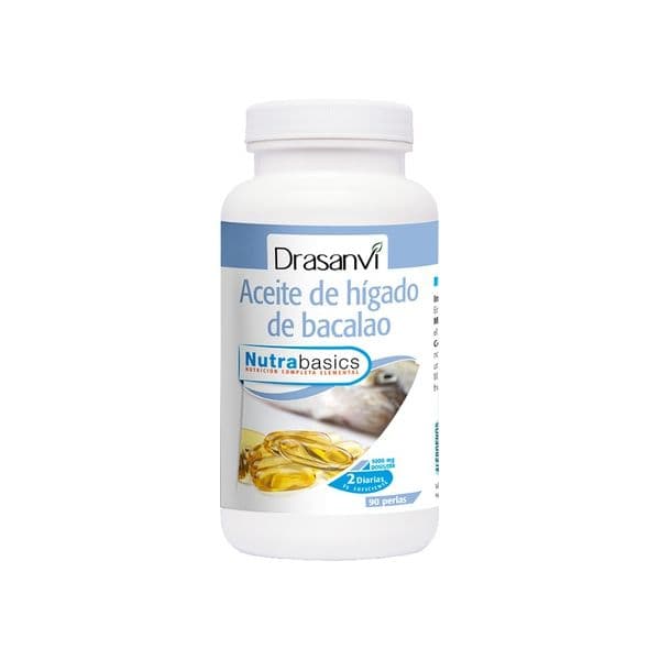 Drasanvi Nutrabasics Fígado de Bacalhau 90 Pérolas