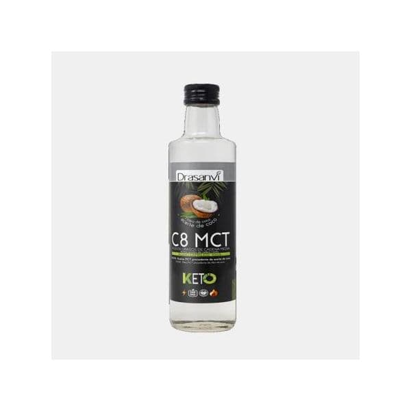 Drasanvi Keto MCT C8 Óleo de Coco Puro 100% 500ml