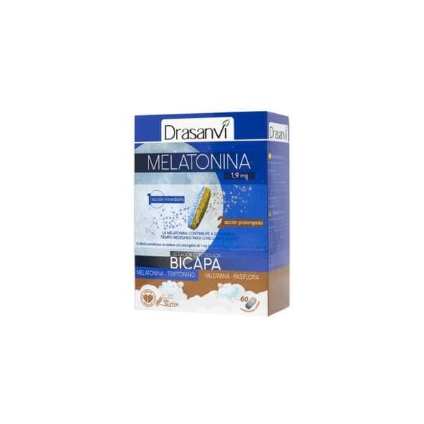 Drasanvi Melatonina Bicapa Retard 1,9mg 60 Comprimidos