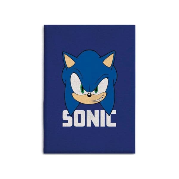 Manta Polar Sonic The Hedgehog 100x140 Azul