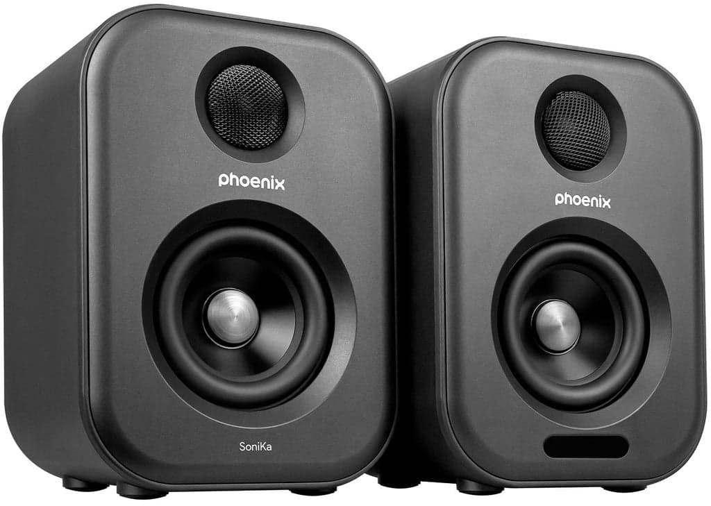 Phoenix Sonica Colunas de Estúdio Bluetooth 50W Preto