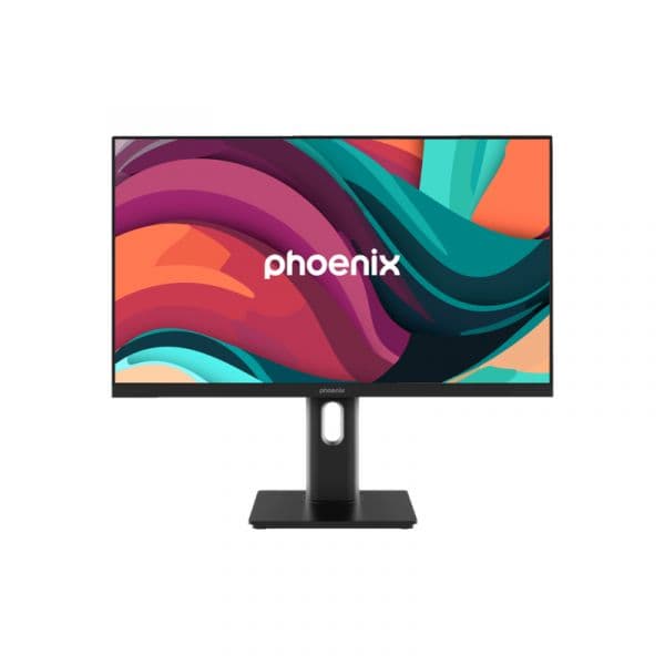 Monitor Phoenix 24" Essence 24 Pro FHD 100Hz HDMI DP VGA Colunas Ajustável