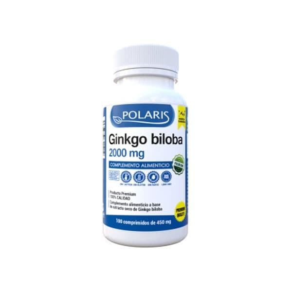 Polaris Ginkgo Biloba 2000mg 100 Comprimidos de 200mg