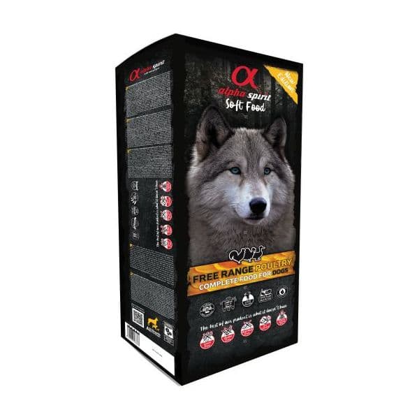 Ração Húmida Alpha Spirit Semi-húmedo Aves Criação 3Kg