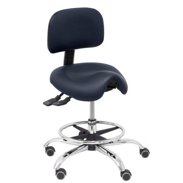 P&C Banqueta Zarza 840CRRP Preto 91 cm