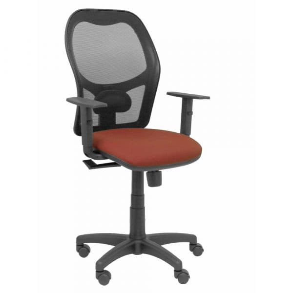 PYC Cadeira de Escritório Alocén Bali Marrom Claro com Apoio p/ Braços - S5703813