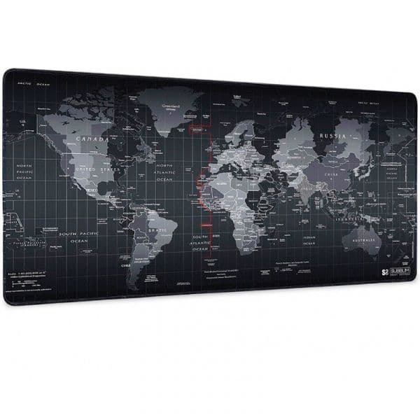 Subblim Tapete Gaming World XL Black