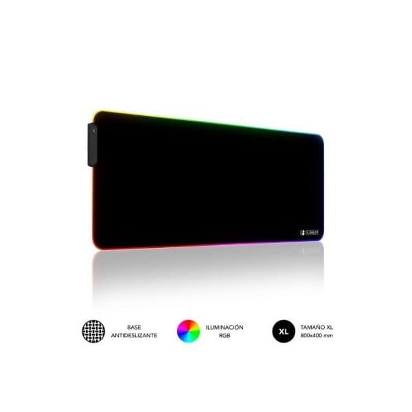 Subblim Tapete Gaming RGB XL