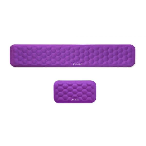 Subblim Ergo AirPadding Pack 2 Apoios Pulso Ergonómicos Roxo