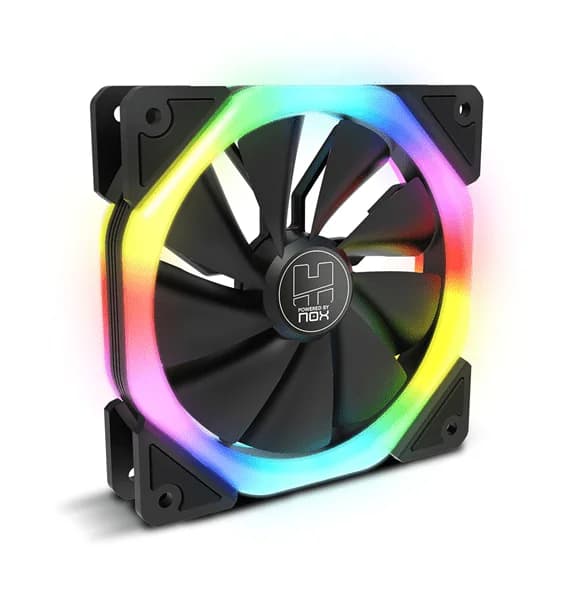 Nox S-FAN Dual Ring Rainbow 120MM ARGB - NXHUMMERSFAN