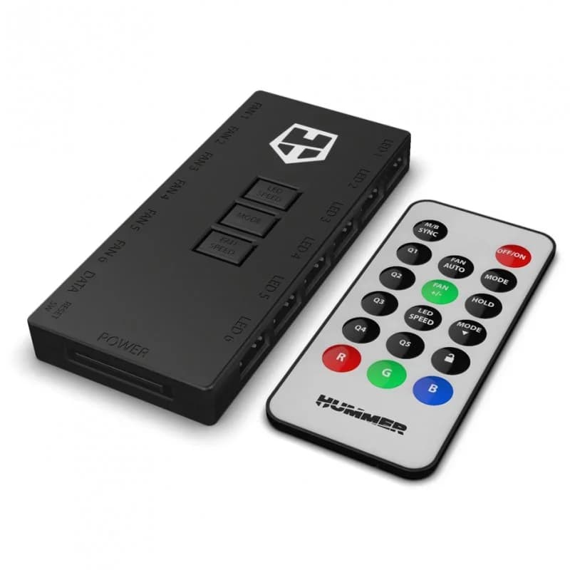 Hub Nox Hummer Controlador Remoto para Ventoinhas A-RGB