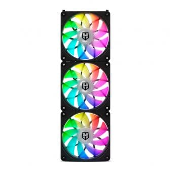 Ventoinha 120mm NOX Hummer Easy Link ARGB PWM (Pack 3)