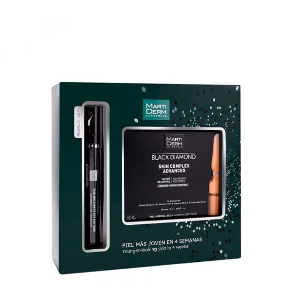 Martiderm Black Diamond Skin Complex Advanced 30x2ml + Platinum Expression Gel 15ml Coffret