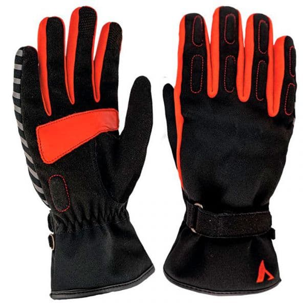By City Luvas Portland Ii Black / Red L