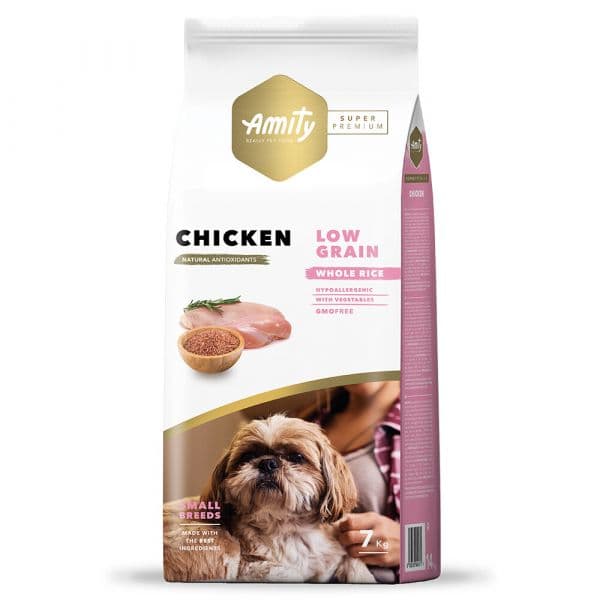 Amity Ração Seca Cão Adulto Mini Frango 7kg