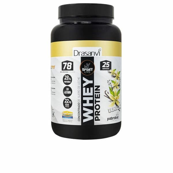 Drasanvi Sport Live Whey Protein Concentrado Baunilha 750g