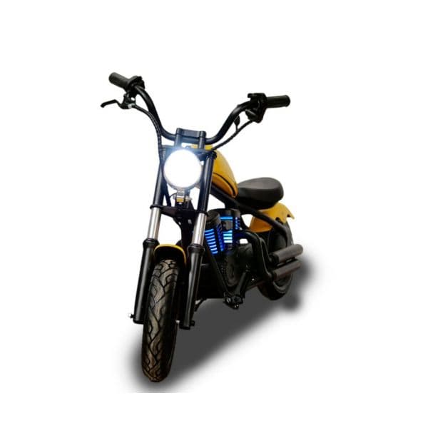 Ataa Cars Moto Elétrica Chooper Amarela 24V