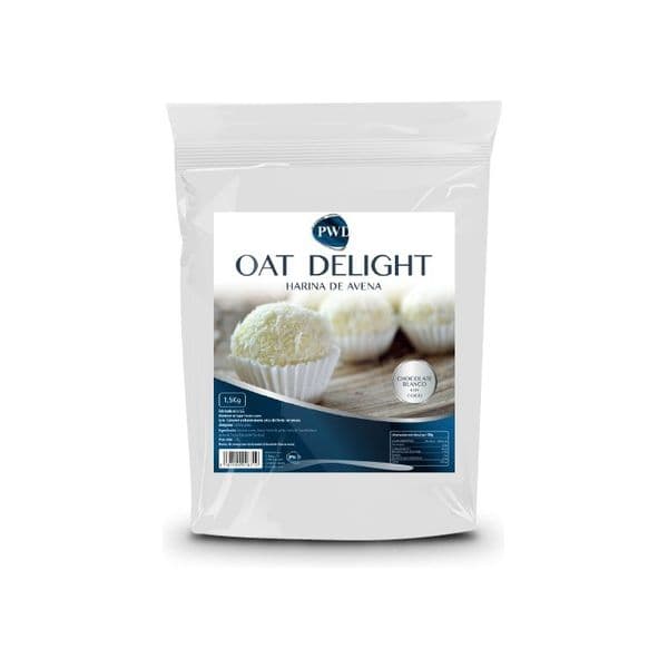 Pwd Oat Delight Farinha de Aveia Sabor a Chocolate Branco e Coco 1,5 Kg (chocolate - Coco)