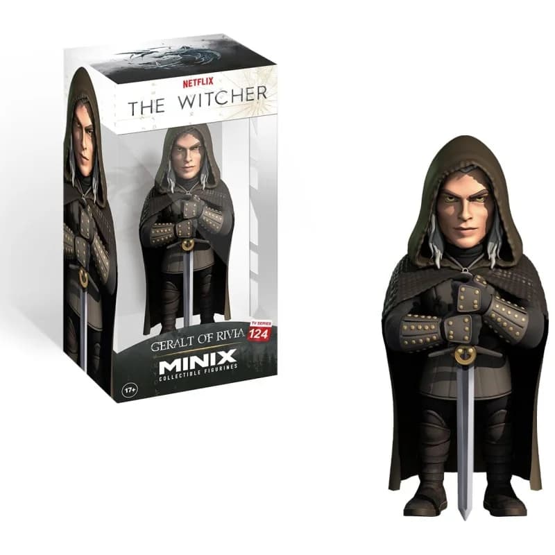 Minix - TV Series 124 - Figura PVC 12 cm - The Witcher - Geralt de Riv S3