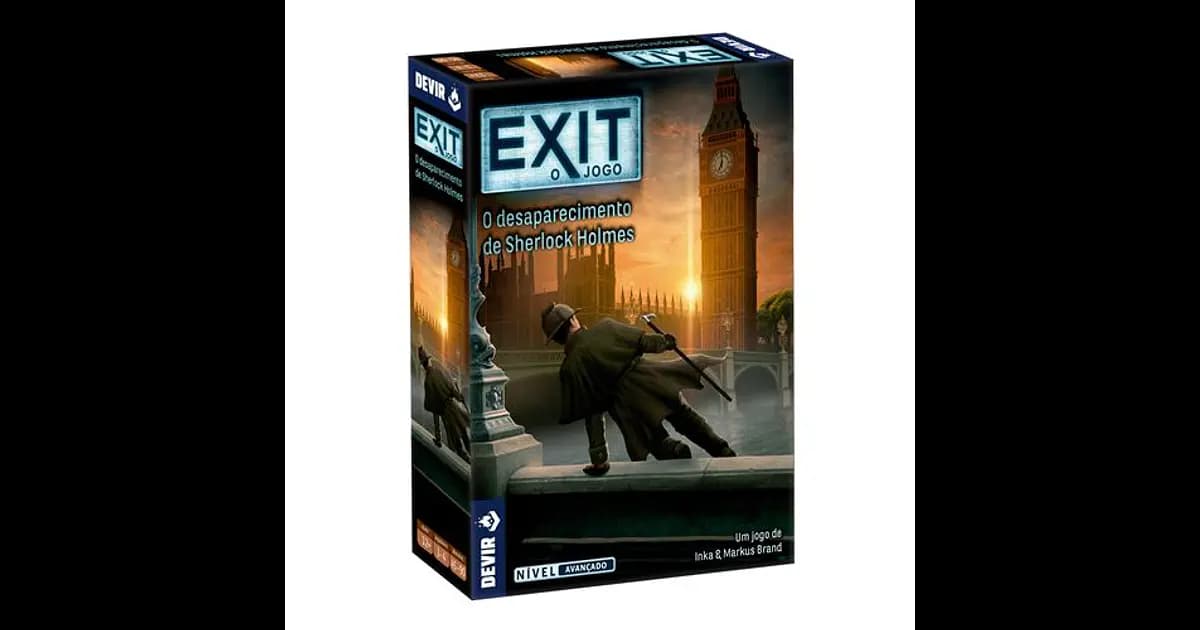 Devir Jogo Exit: O Desaparecimento de Sherlock Holmes