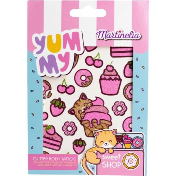 Martinelia Yummy Glitter Body Tatto Tatuagens para Crianças 1 Un.