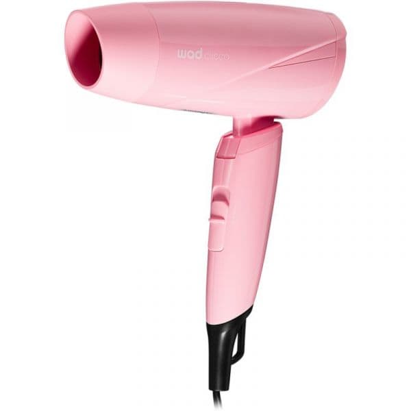 Wad Clicco Mini Hair Dryer Secador de Cabelo Pink