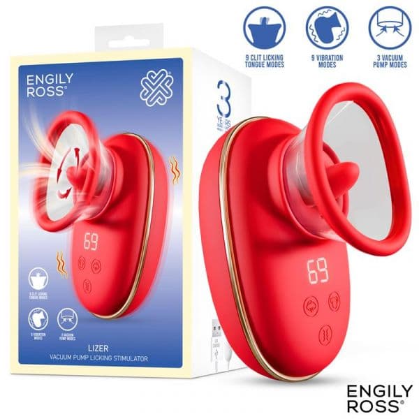 Engily Ross Lizer Estimulador com Língua Oscilante
