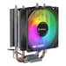 Unyka UNYCOOL H20 ARGB Air Cooler 90mm Preto LGA1200/1700 AM5/AM4