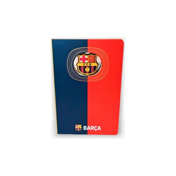 Mocilab Caderno Pautado FC Barcelona A5 Espiral 80 Folhas Azul e Vermelho