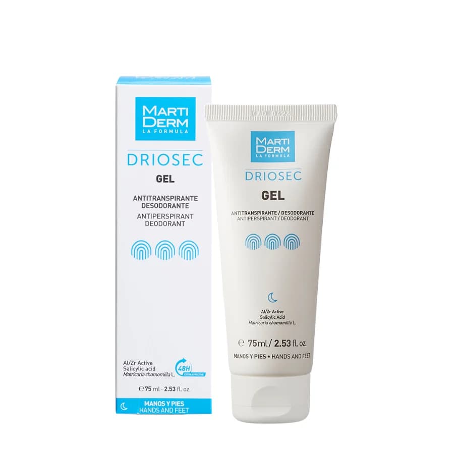Martiderm Driosec Gel Desodorizante Mãos e Pés 75ml