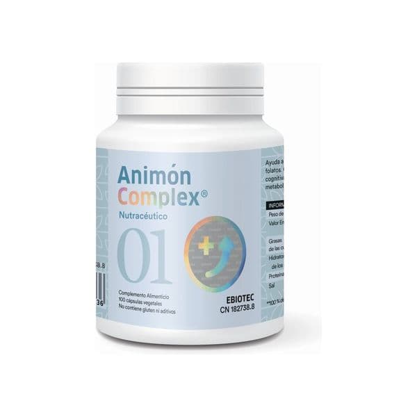 Ebiotec Animoncomplex 100 Cápsulas