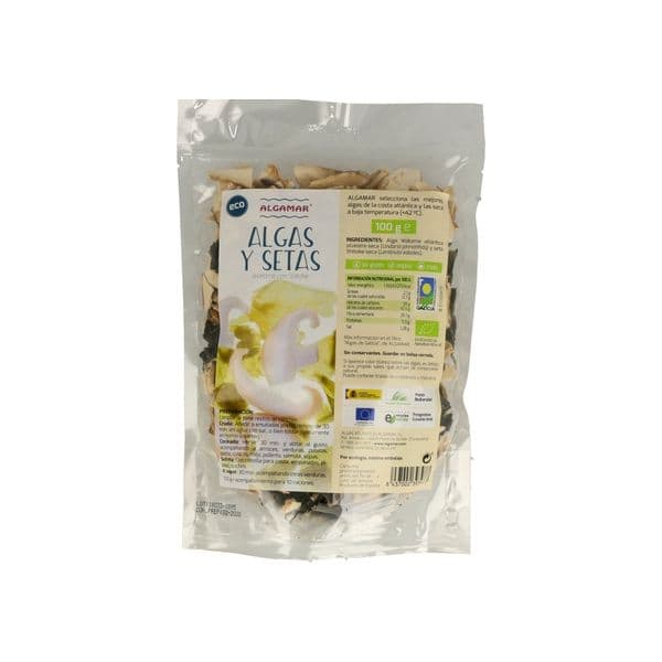 Algamar Algas e Cogumelos (wakameshiitake) Bio 100g