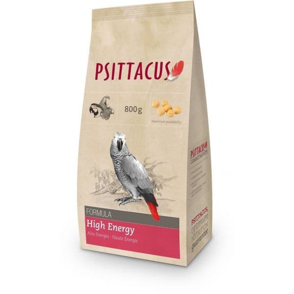 Psittacus Fórmula Manutenção Alta Energia 800g